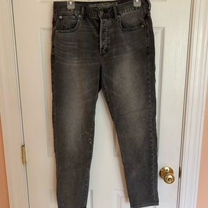 American eagle high waisted boyfriend jeans